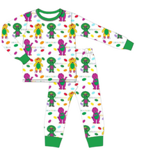 Load image into Gallery viewer, Dinosaur and Friends Pajamas - PREORDER
