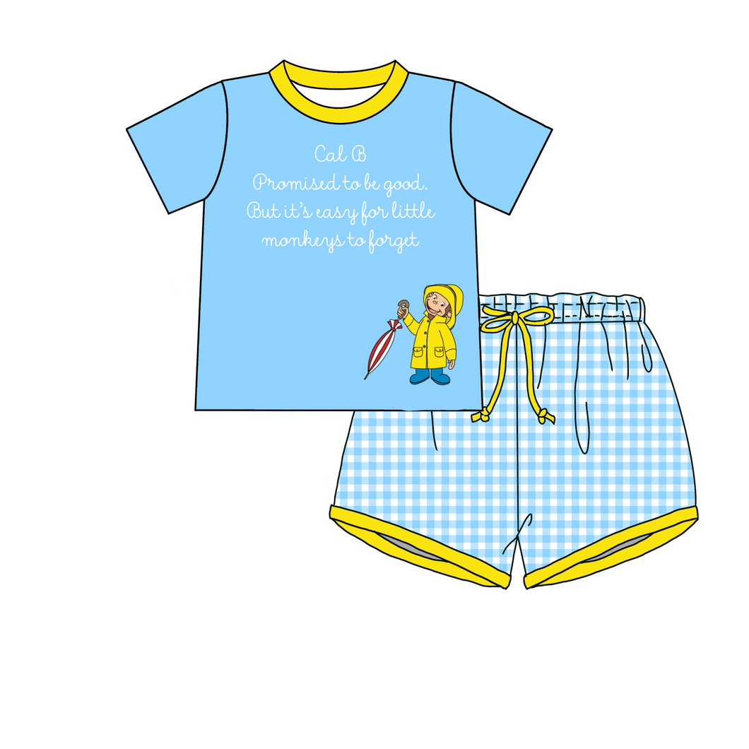Custom Boys George Short Set