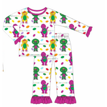 Load image into Gallery viewer, Dinosaur and Friends Pajamas - PREORDER
