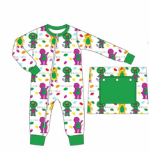 Load image into Gallery viewer, Dinosaur and Friends Pajamas - PREORDER
