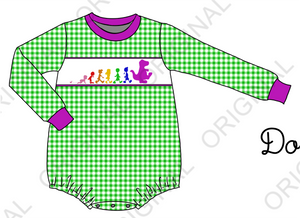 Super Dee Duper Boys Bubble Romper