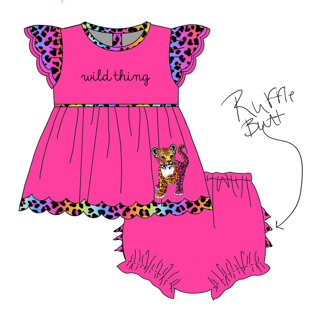Wild Thing Diaper Set