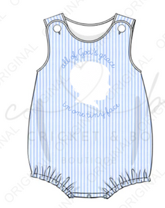 God's Grace Bubble Romper