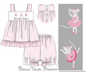 Dance Your Dreams Bloomer Set